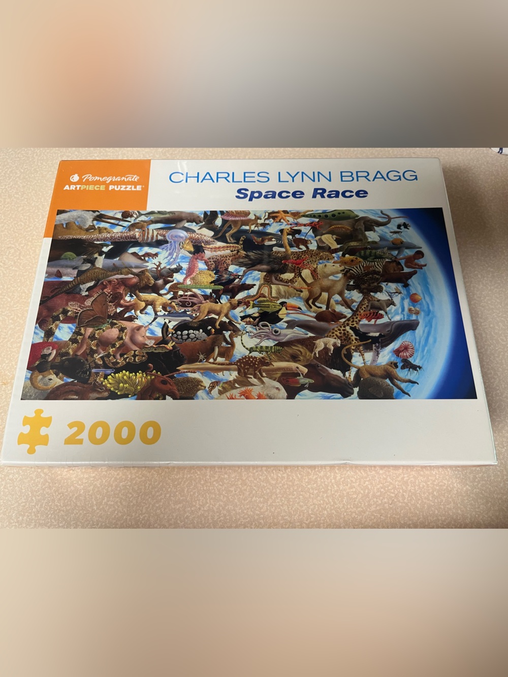 CHARLES LYNN BRAGG "Space Race" 2000-Piece Puzzle